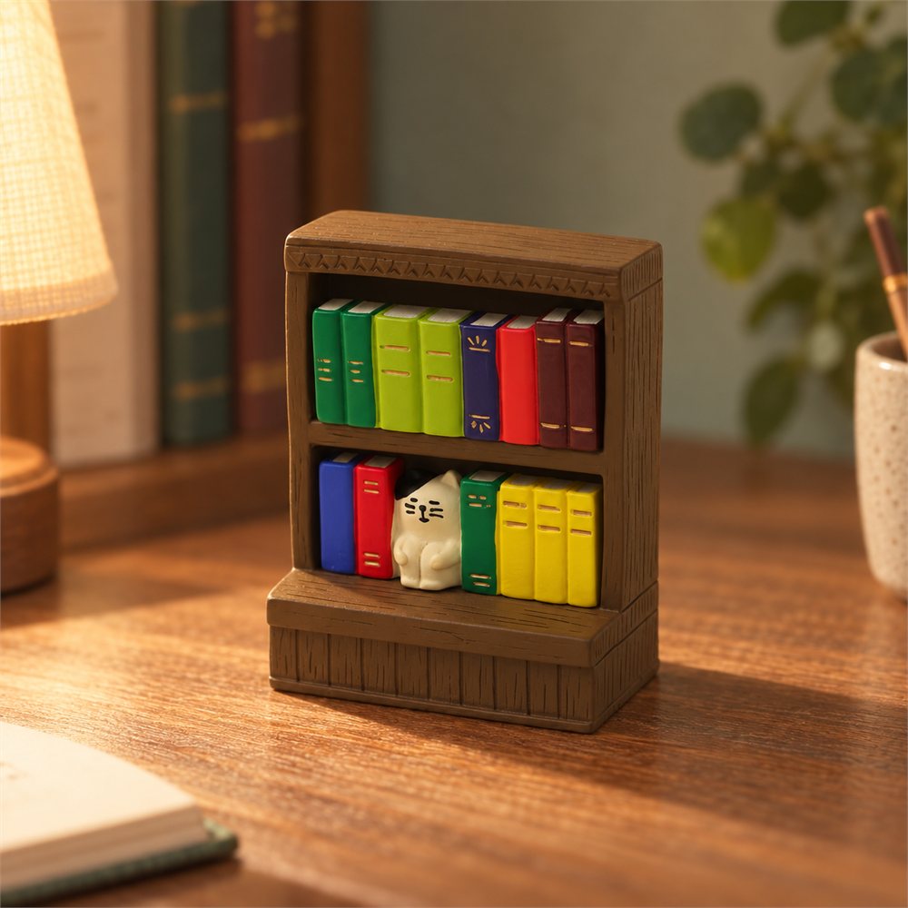 Reading Frog Rocking Chair Night Light, Cozy Bookish Desk Decor, Frog Lover Gift